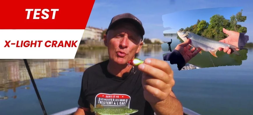 [TEST] Test vidéo du crankbait X-Light Crank de Ra