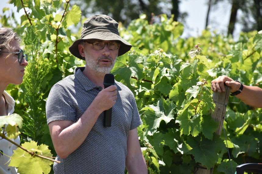 Marc Houtin, vigneron (Côteau de l'Aubance)