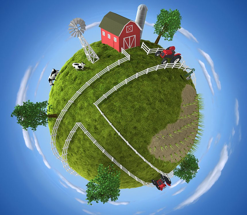 "Si elle se fait régénératrice, l’agriculture compte parmi les solutions de l’Anthropocène", selon Bertrand Valiorgue. Illustration : Mipan 