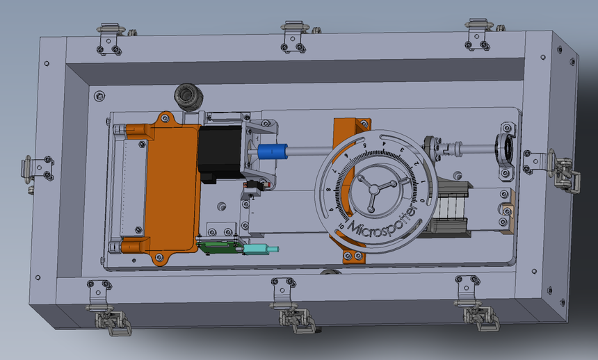 prototype du boitier Microspotter.