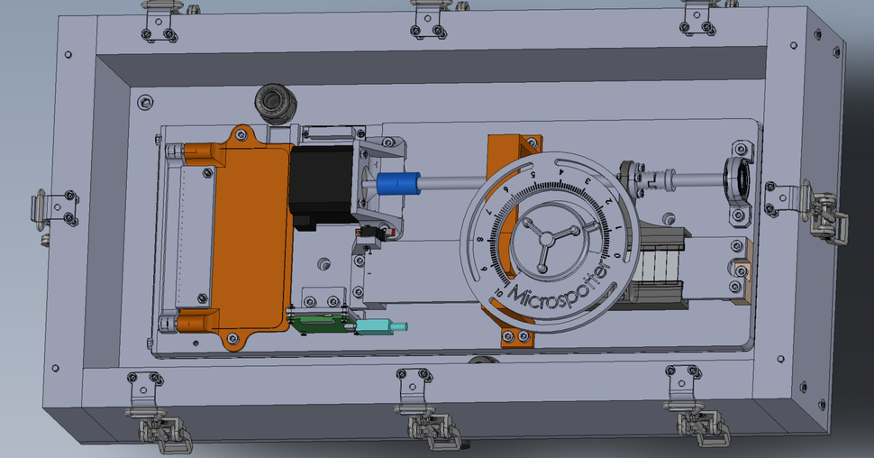 prototype du boitier Microspotter.