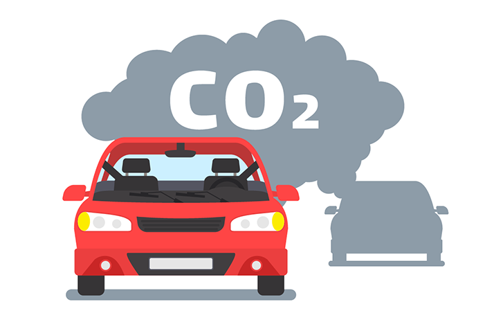 Si la moyenne de la flotte de véhicules vendue par un constructeur automobile dépasse 95 g/km d’émission de CO2, gare à l’amende salée. ©&nbsp;tarikdiz/Adobe Stock