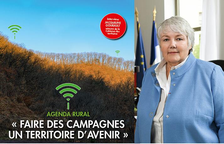 Agenda rural avec Jacqueline Gourault, ministre de la Cohésion des territoires