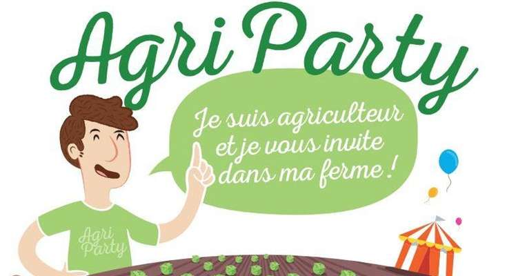 La première Agri Party aura lieu le 30 septembre, en Vendée, chez un producteur de salades.