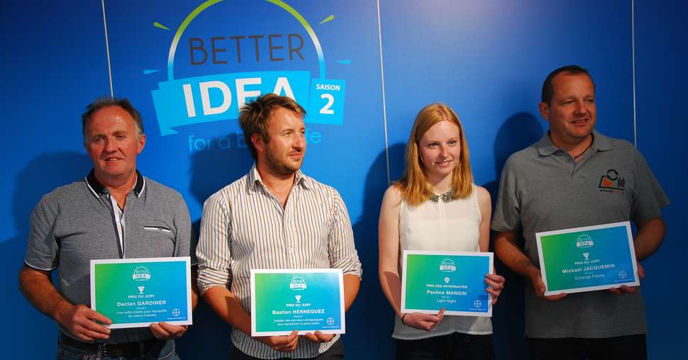 Quatre des cinq lauréats de Better Idea saison deux affichent des projets en grandes cultures. © M. Lecourtier/Pixel Image