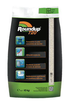 Roundup® 720 de Monsanto, formulation granulée. © Monsanto