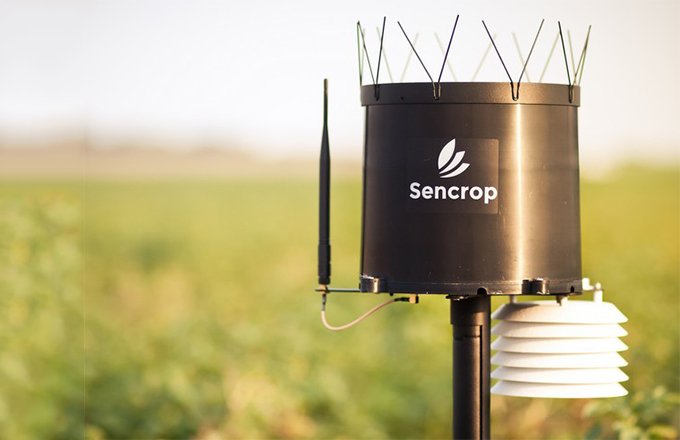 Sencrop récompensé pour sa station agro-météo de précision. Photo: Sencrop