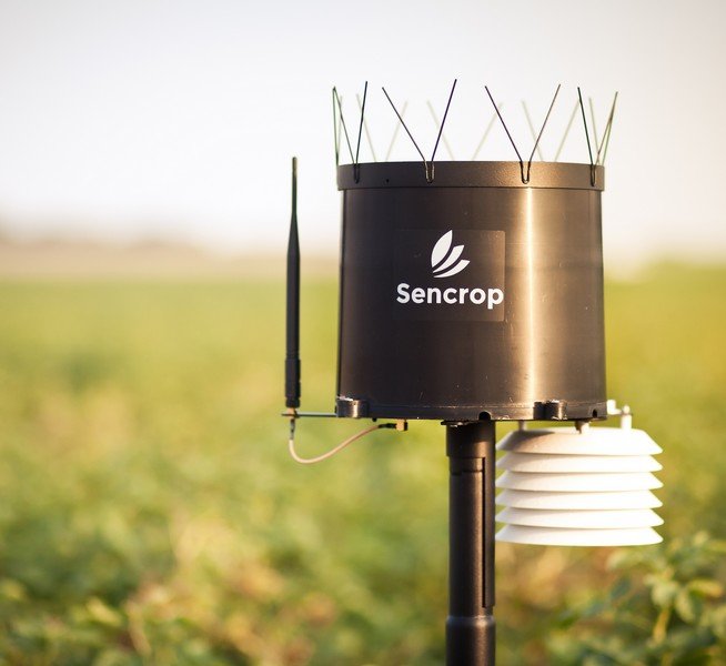 Sencrop récompensé pour sa station agro-météo de précision. Photo: Sencrop