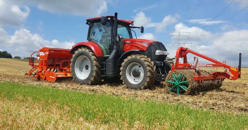 Le Maxxum de Case monte en gamme. Photo: S.Billaud/Pixel Image