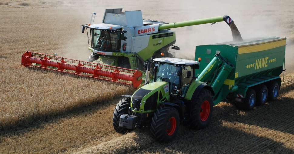 Déjà 50 000 Lexion chez Claas. Photo:S.Billaud/Pixel Image