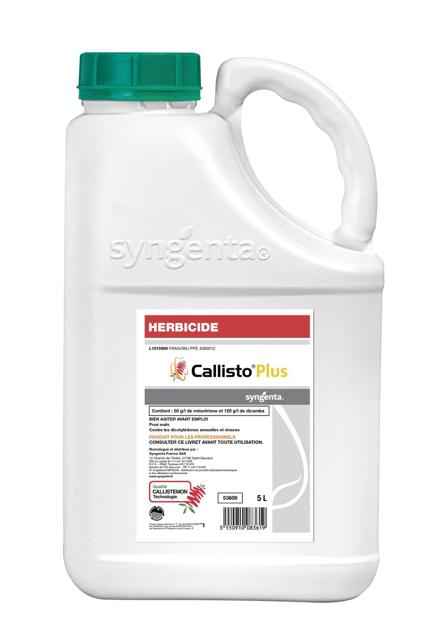 Syngenta : Callisto® Plus pour désherber les maïs. © Syngenta