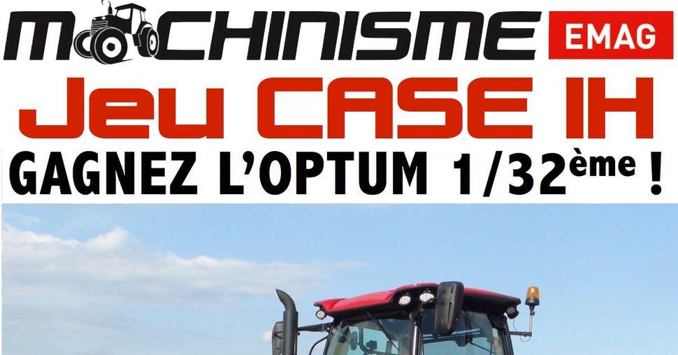 Un case Optum 1/32e à gagner sur Machinisme Emag. Photo: F.Roussel/Pixel Image