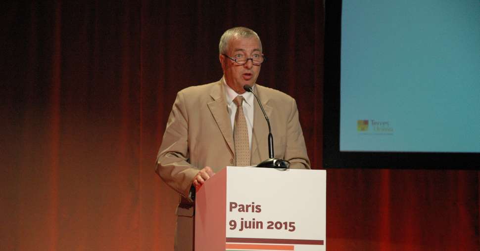 Jacques Siret, jusqu’alors président de l’Onidol, présidera désormais Terre Univia. Crédit Photo Olivier Lévêque/Pixel Image