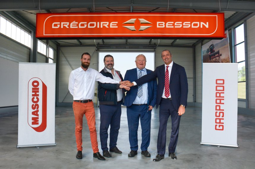 Un partenariat entre Grégoire Besson et Maschio Gaspardo