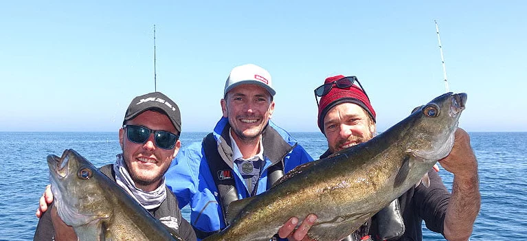 Guillaume Fourrier, guide de pêche en mer en Norma