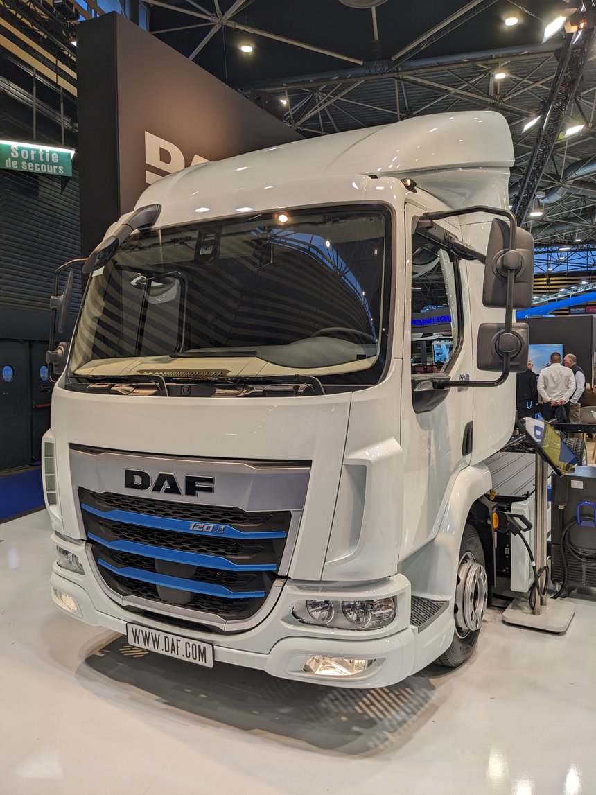 DAF Camion électrique XB Solutrans