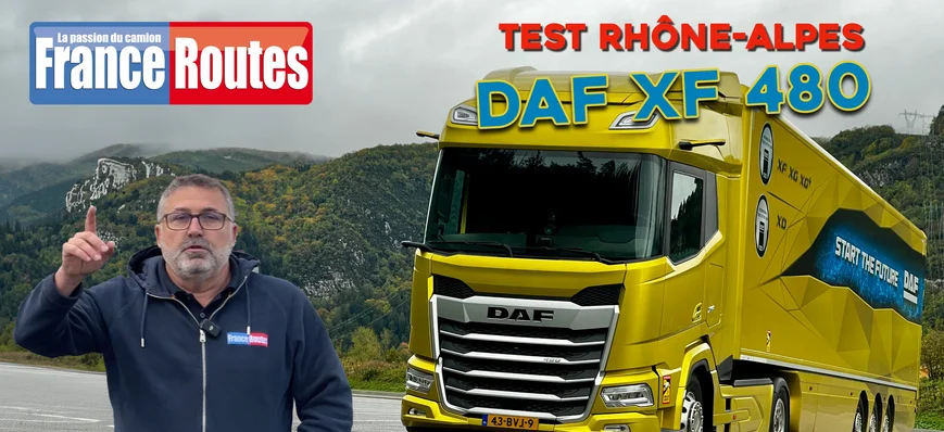 Essai du Daf XF 480 en vidéo