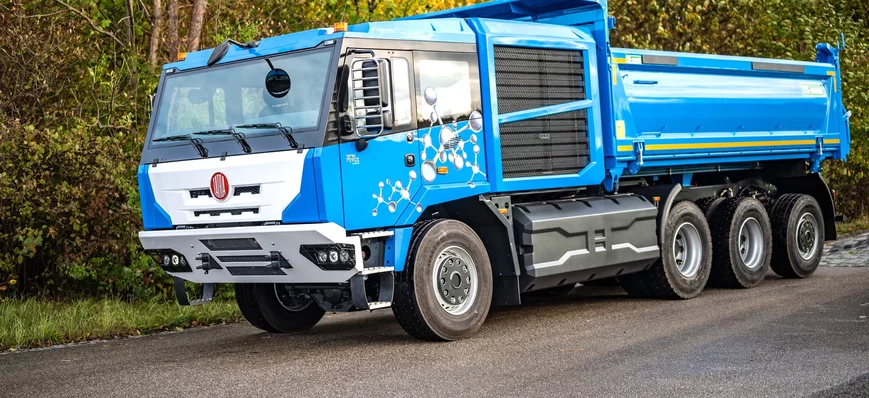 Tatra dévoile un camion tout terrain hydrogène