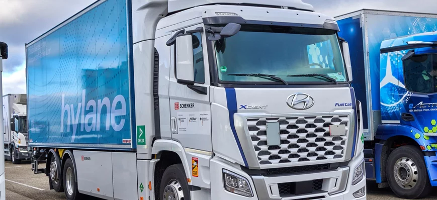 Le camion hydrogène Hyundai circule en France