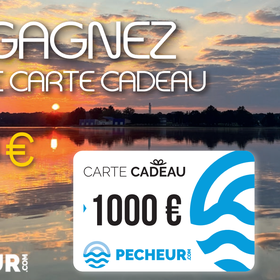 Gagnez une carte-cadeau de 1000€ à dépenser chez Pecheur.com
