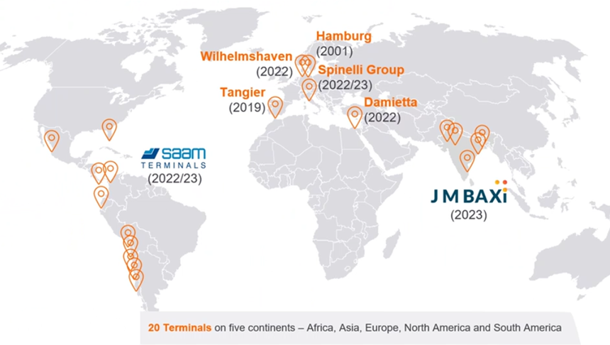 Les derniers investissements d'Hapag-Lloyd dans les ports