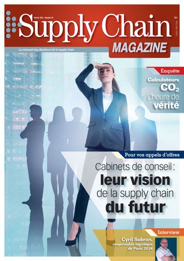Couverture magazine supply chain magazine n° 065