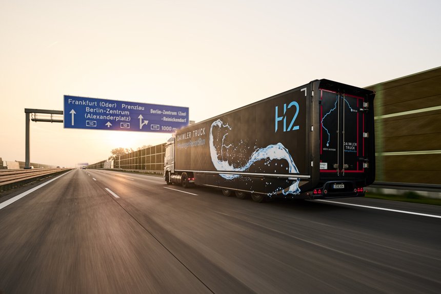 Daimler Truck Camion démonstrateur hydrogène