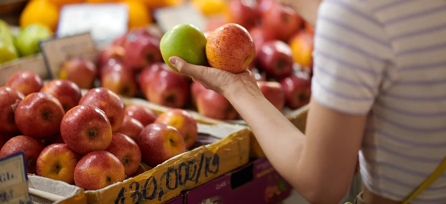 Les ventes de fruits et légumes en baisse sur le p