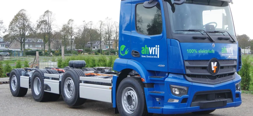 Camion électrique : Veldhuizen transforme un eActr