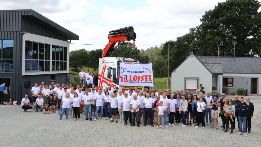 Transports Loisel 50 ans