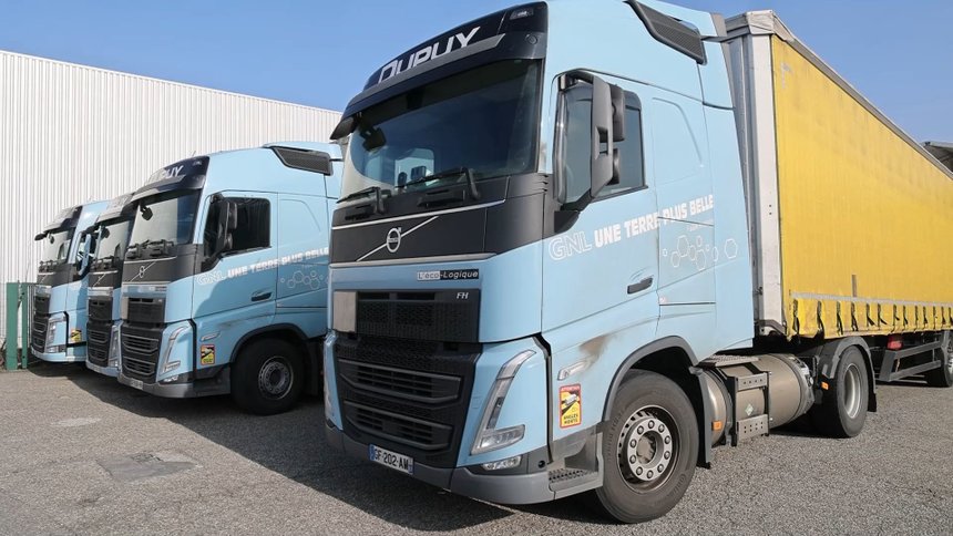 Transports Dupuy Camion GNL