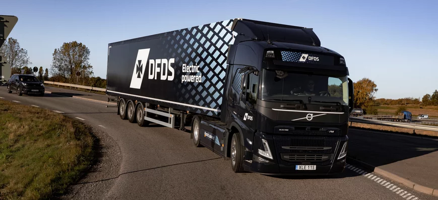 DFDS commande 100 FH et FM Electric à Volvo Trucks