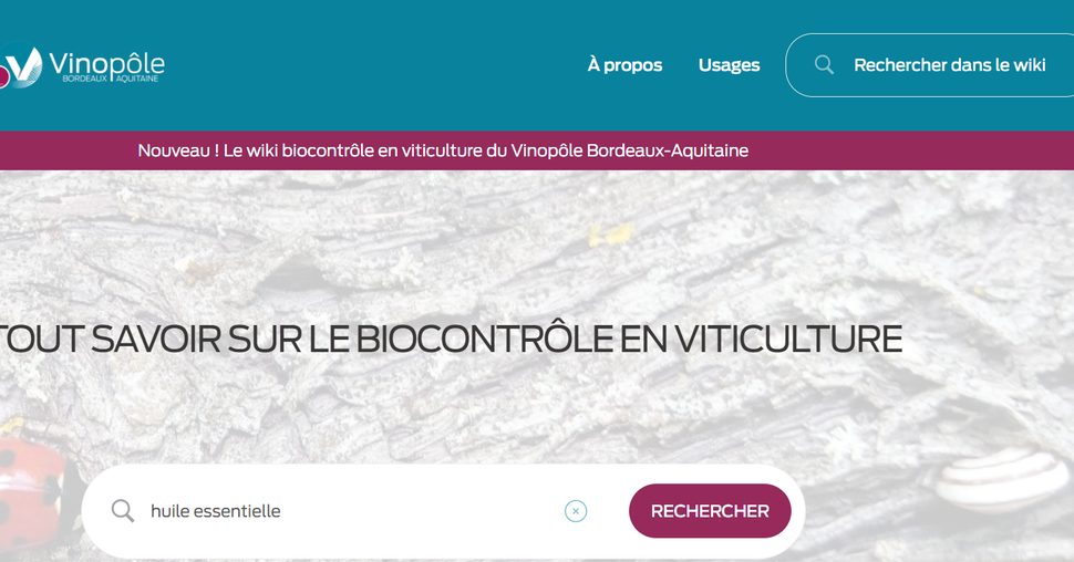 Wiki du biocontrôle en viticulture