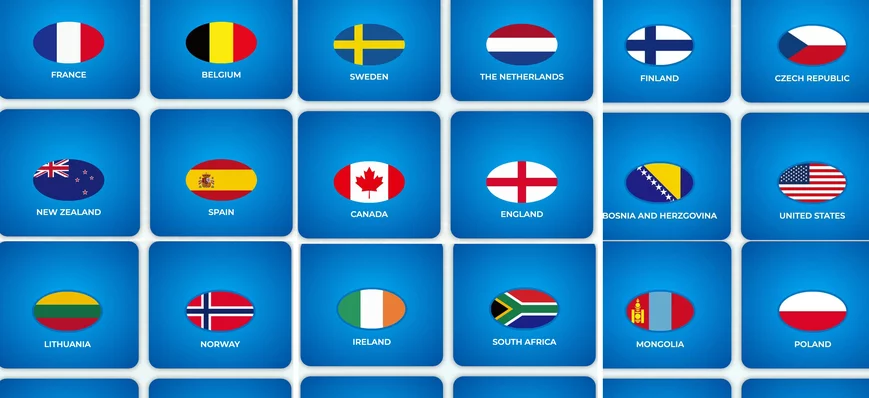 Vingt-quatre nations inscrites au championnat du m