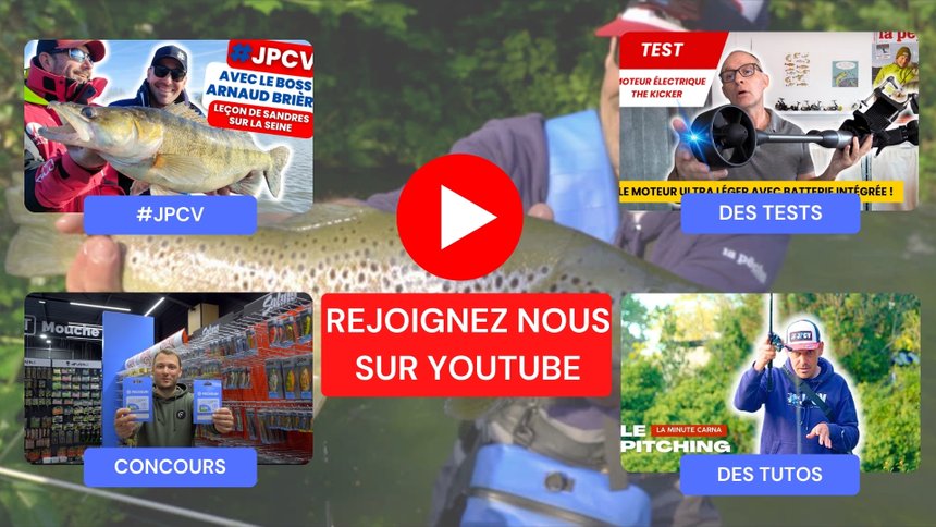 Pub YouTube La Peche et les poissons