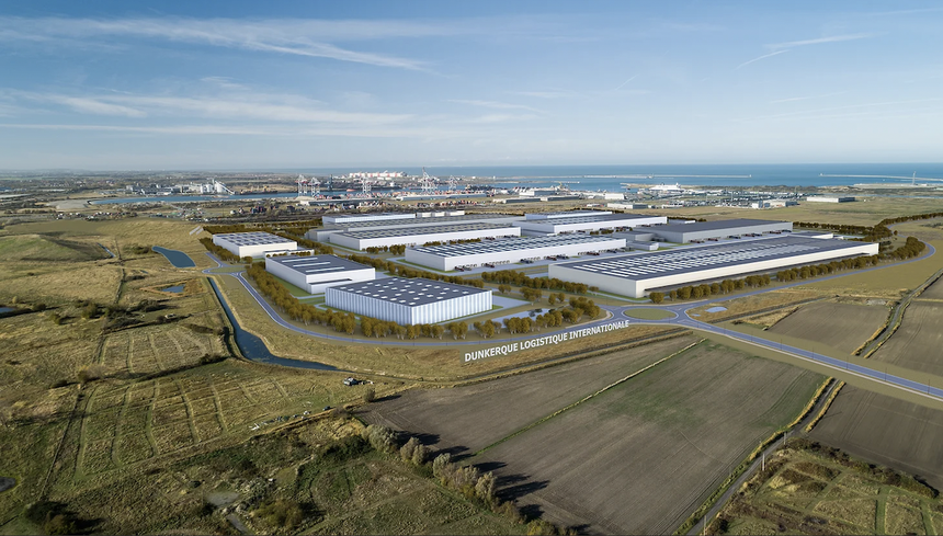 Zone Grandes Industries du port de Dunkerque