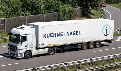 WIEHL, GERMANY - JUNE 24, 2019: Mercedes-Benz  Actros truck with