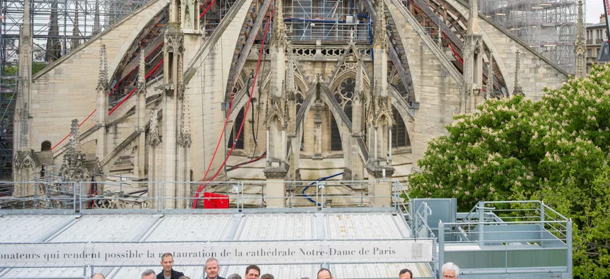 Rebâtir Notre-Dame de Paris  reçoit la certificati