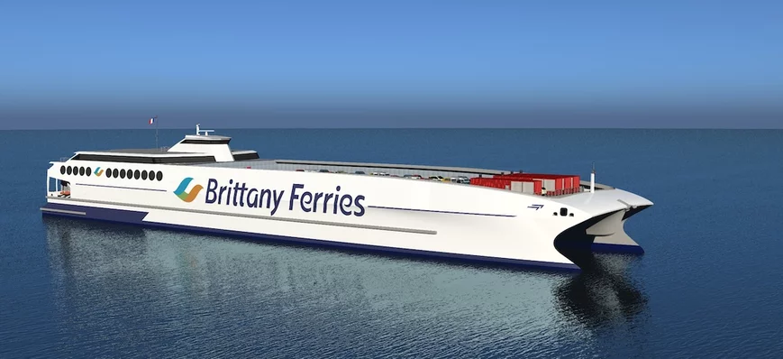 Brittany Ferries met sur les rails un ferry tout-é
