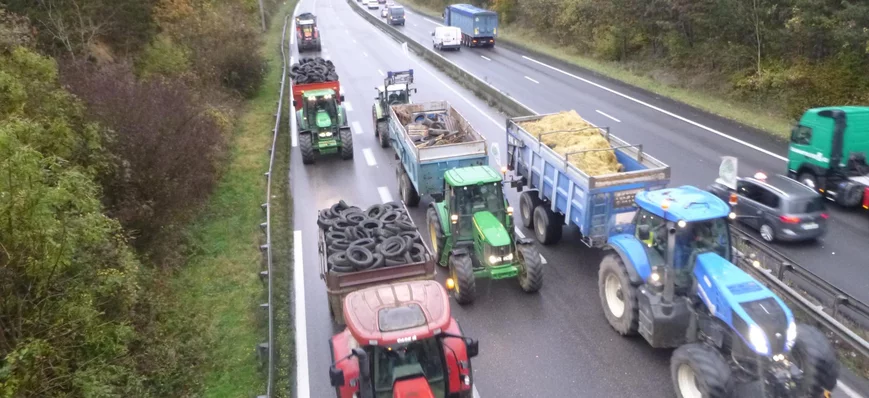 Trafic : retour des mobilisations des agriculteurs