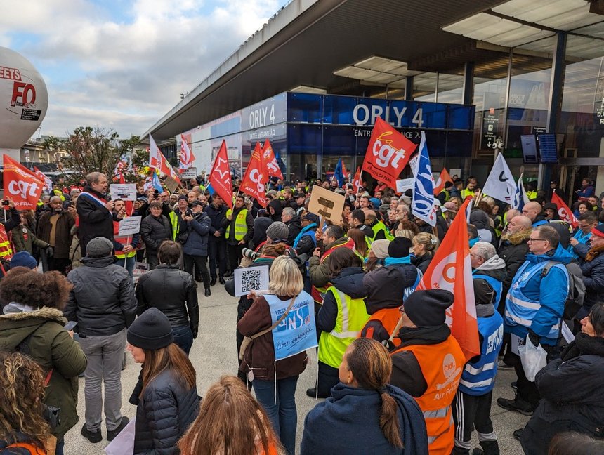 Air France employees stage nationwide strike in protest against