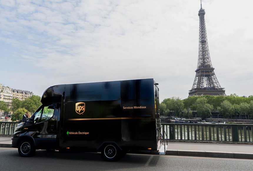 UPS électrifie sa flotte parisienne