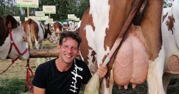 Julien et sa protégée primée au salon de l'Agriculture