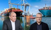 Rolf Habben Jansen (HLAG), Vincent Clerc (Maersk)