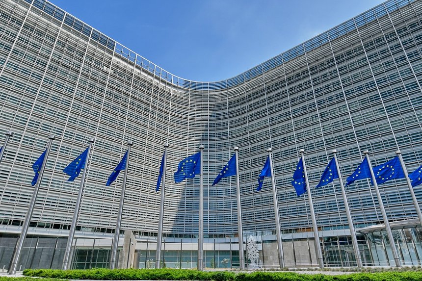 Drapeaux europens hors du Berlaymont