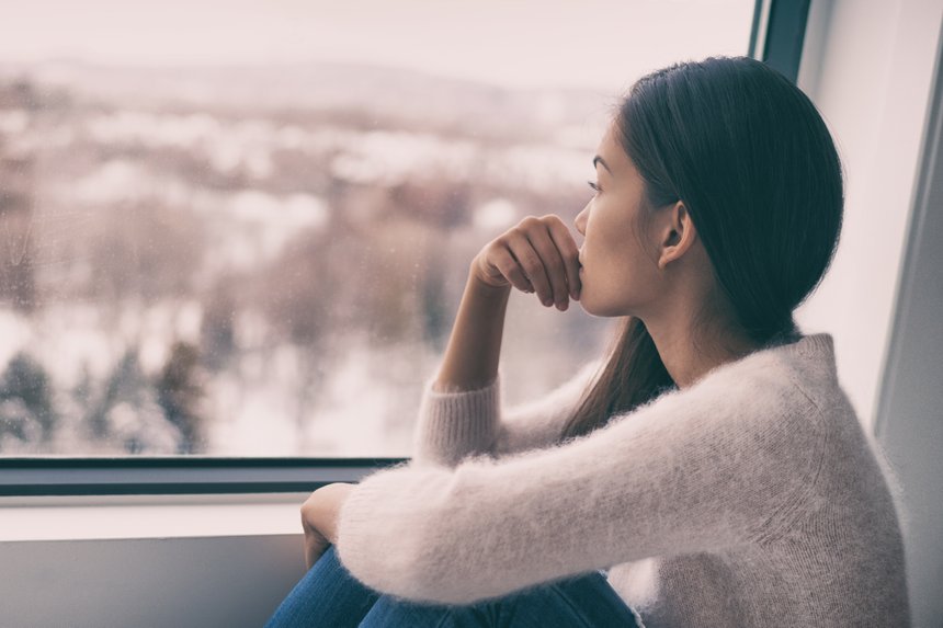 Winter depression - seasonal affective disorder mental health wo