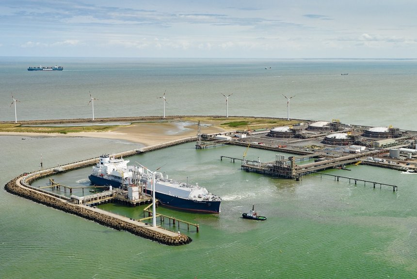 Le terminal méthanier de Fluxys à Zeebrugge