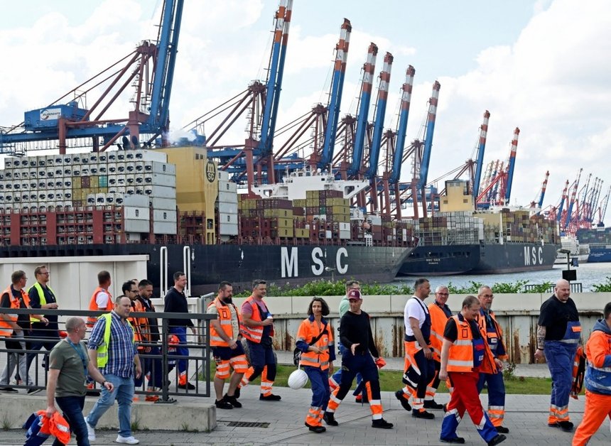 Port de Hambourg (image d'archive)