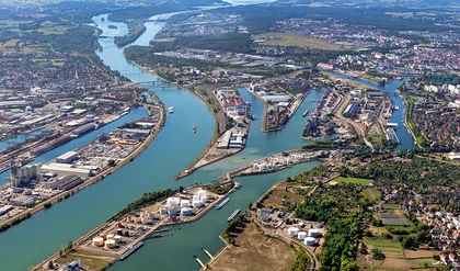 Photo aérienne Port autonome de Strasbourg