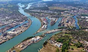 Photo aérienne Port autonome de Strasbourg